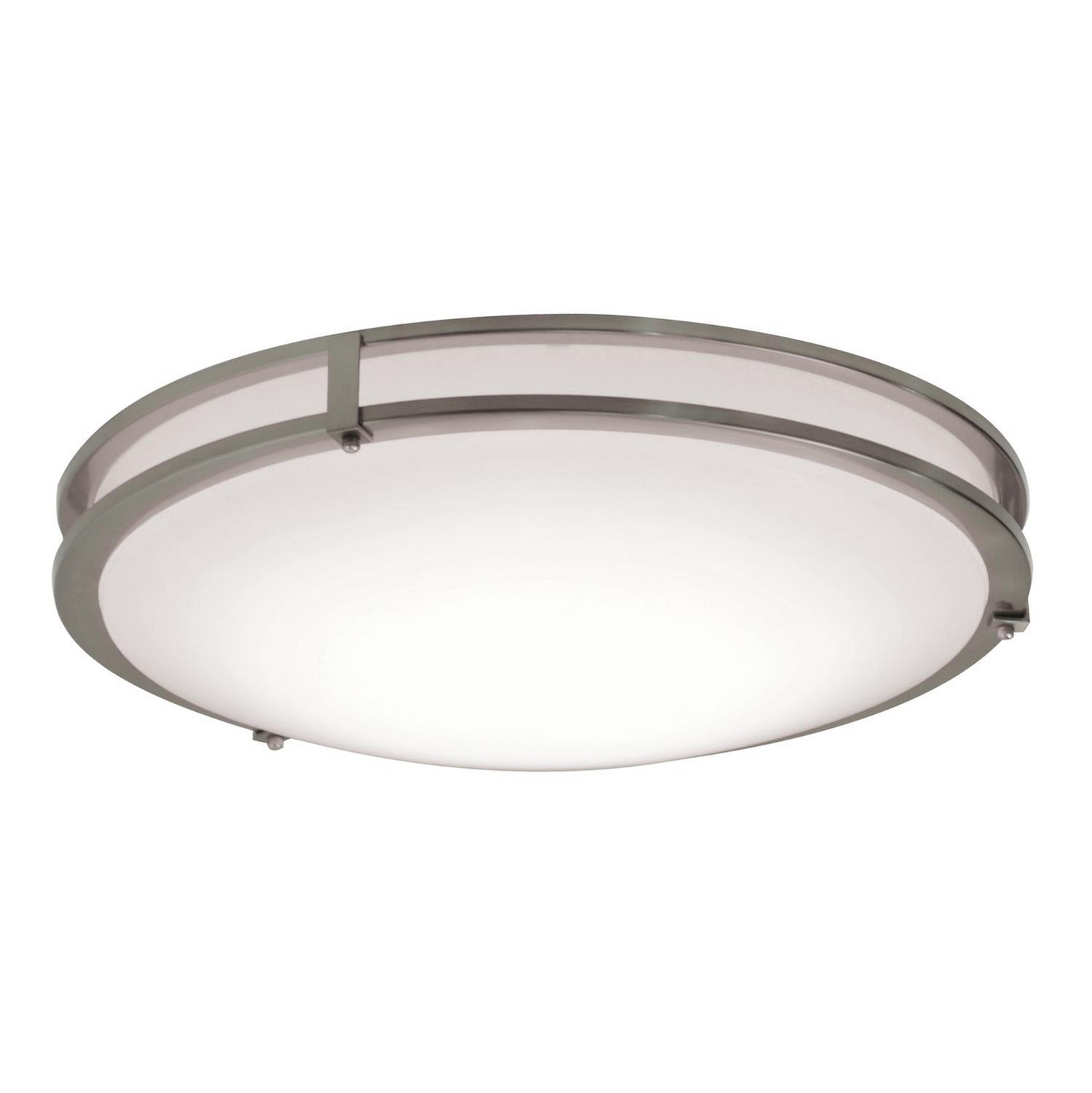 AFX Lighting - CAF141200L30MV-BB - LED Flush Mount - Carlisle - Satin Nickel