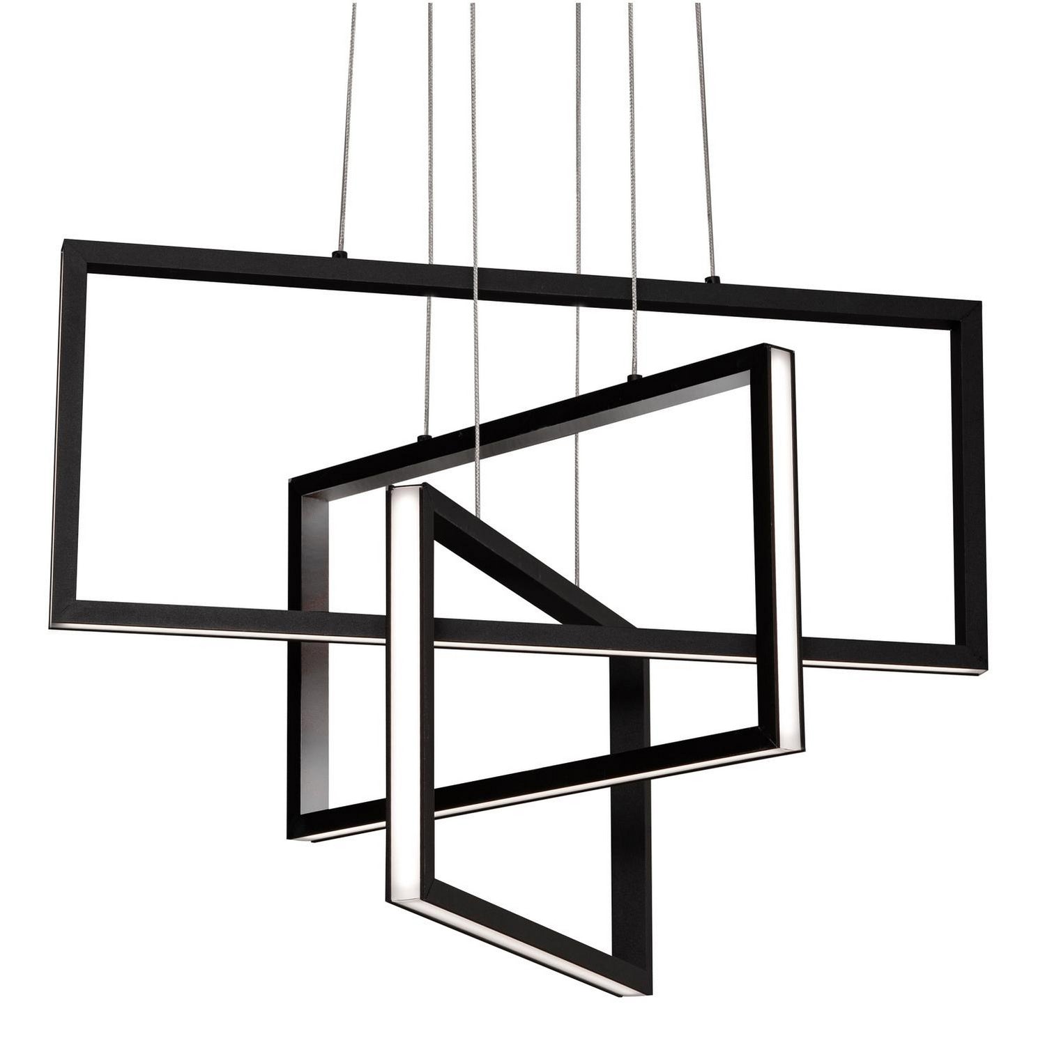 AFX Lighting - COLP24L30D1BK - LED Pendant - Cole - Black