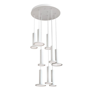 AFX Lighting - LNAP99L30D1WHRND9 - LED Pendant - Luna - White