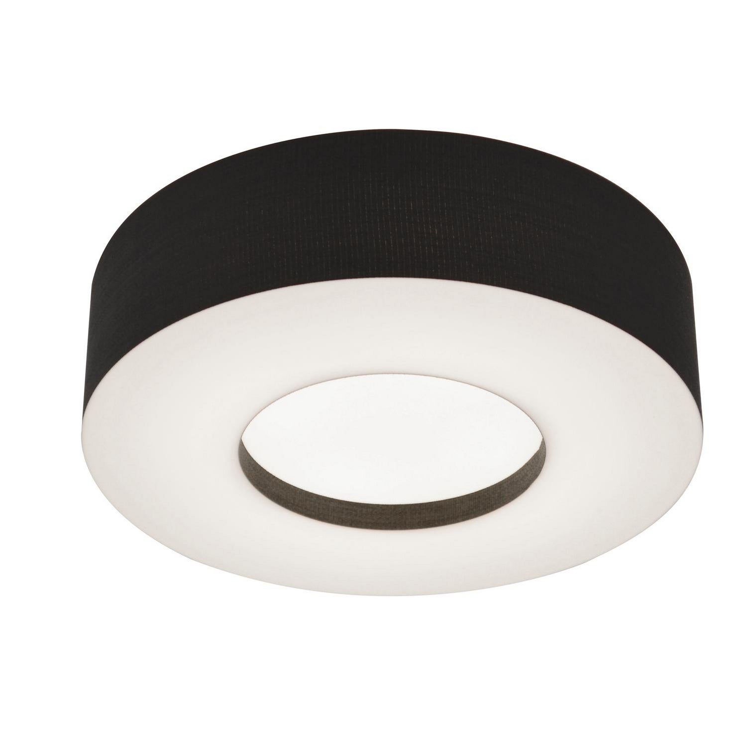 AFX Lighting - MCF1524LAJUD-BK-BB - LED Flush Mount - Montclair - Black