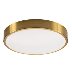 AFX Lighting - OTVF1425LAJD1SB-BB - LED Flush Mount - Octavia - Satin Brass