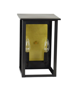 Northeast Lantern - 8971R-DB-LT2-CLR-BR85 - Two Light Wall Lantern - Ashford - Dark Brass