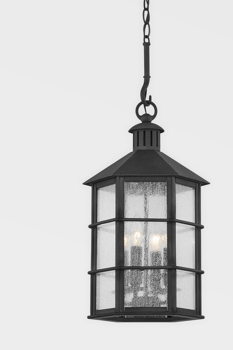 Troy Lighting - F2526-FRN - Four Light Outdoor Lantern - Lake County - French Iron