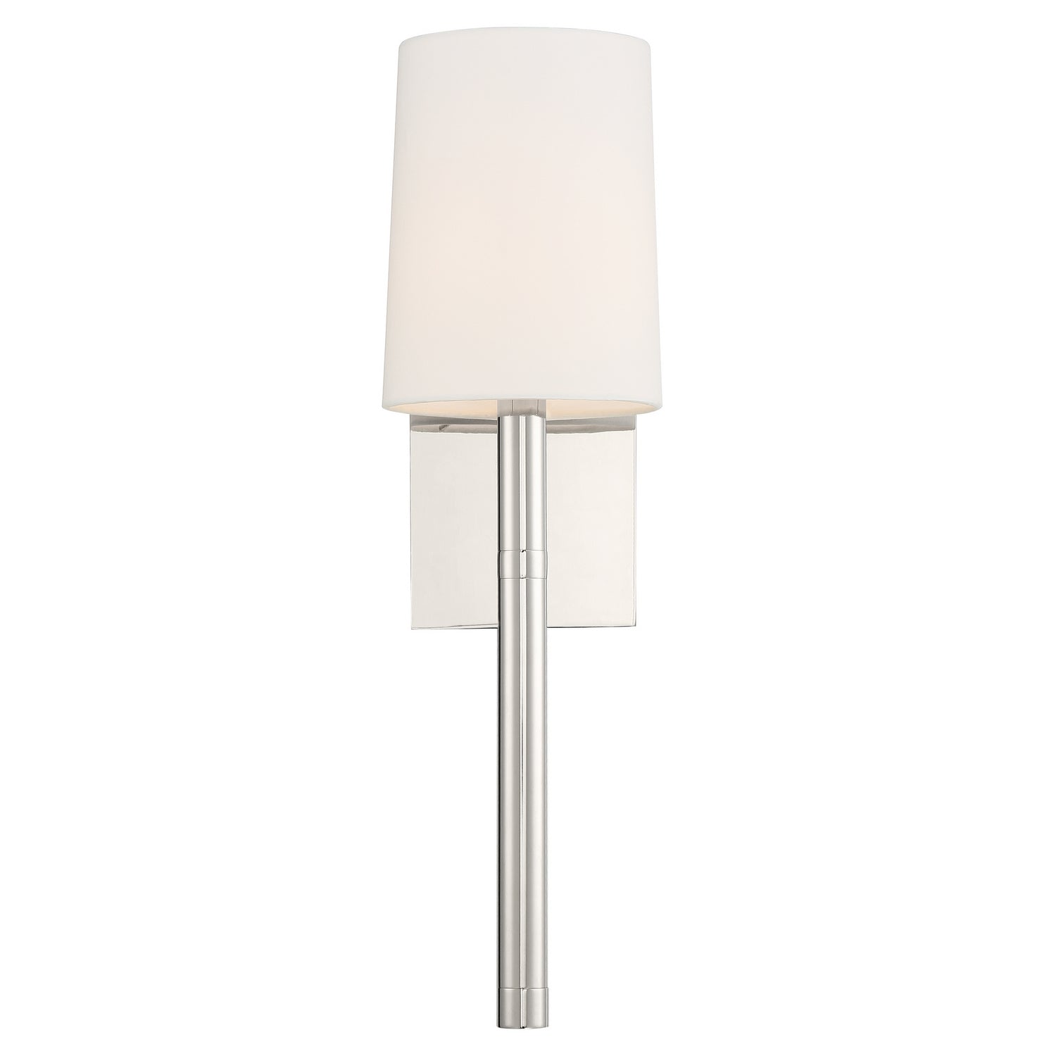 Crystorama - WES-9901-PN - One Light Wall Sconce - Weston - Polished Nickel