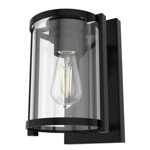 Hunter - 19125 - One Light Wall Sconce - Astwood - Matte Black