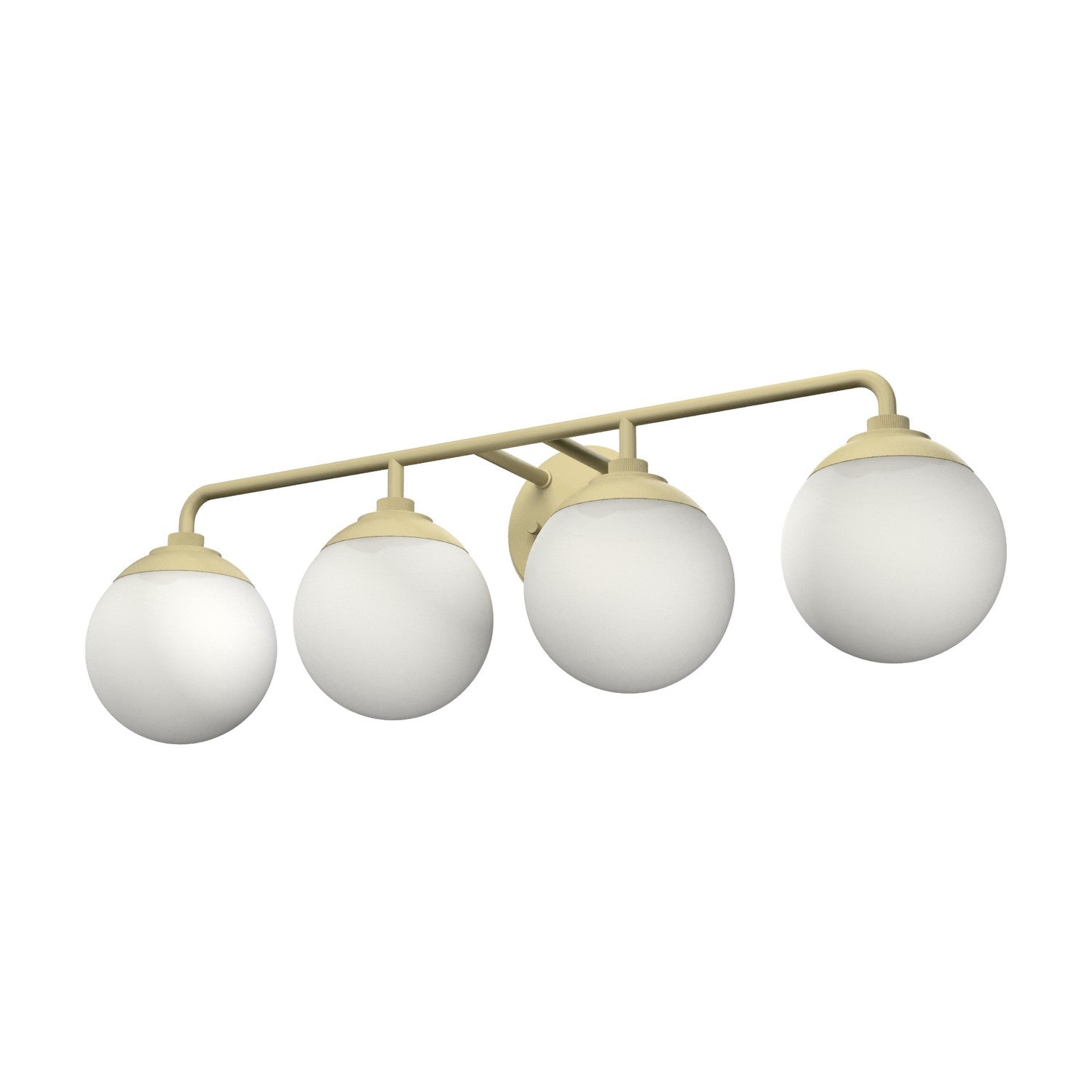 Hunter - 19179 - Four Light Bathroom Vanity - Hepburn - Modern Brass