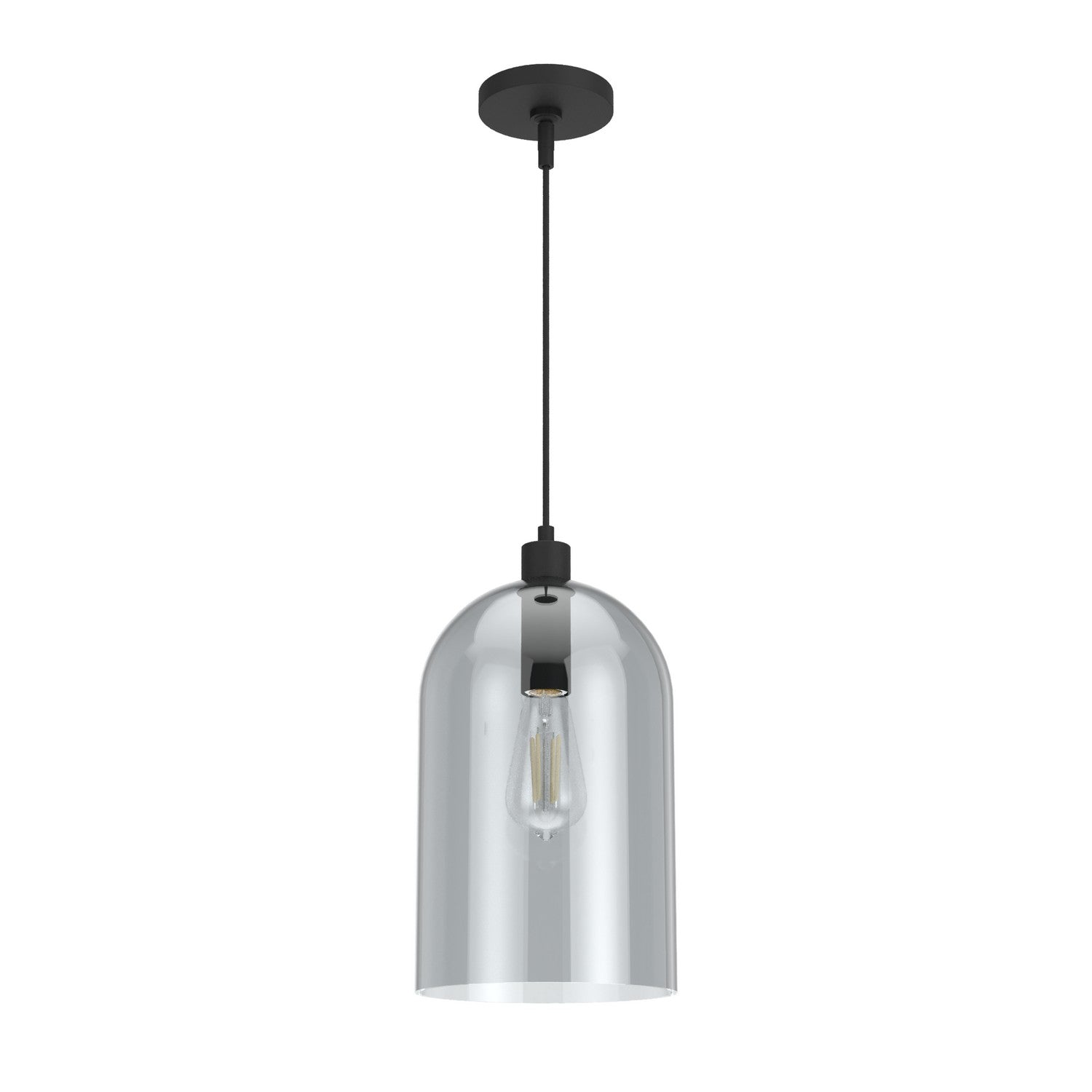 Hunter - 19204 - One Light Pendant - Lochemeade - Natural Black Iron