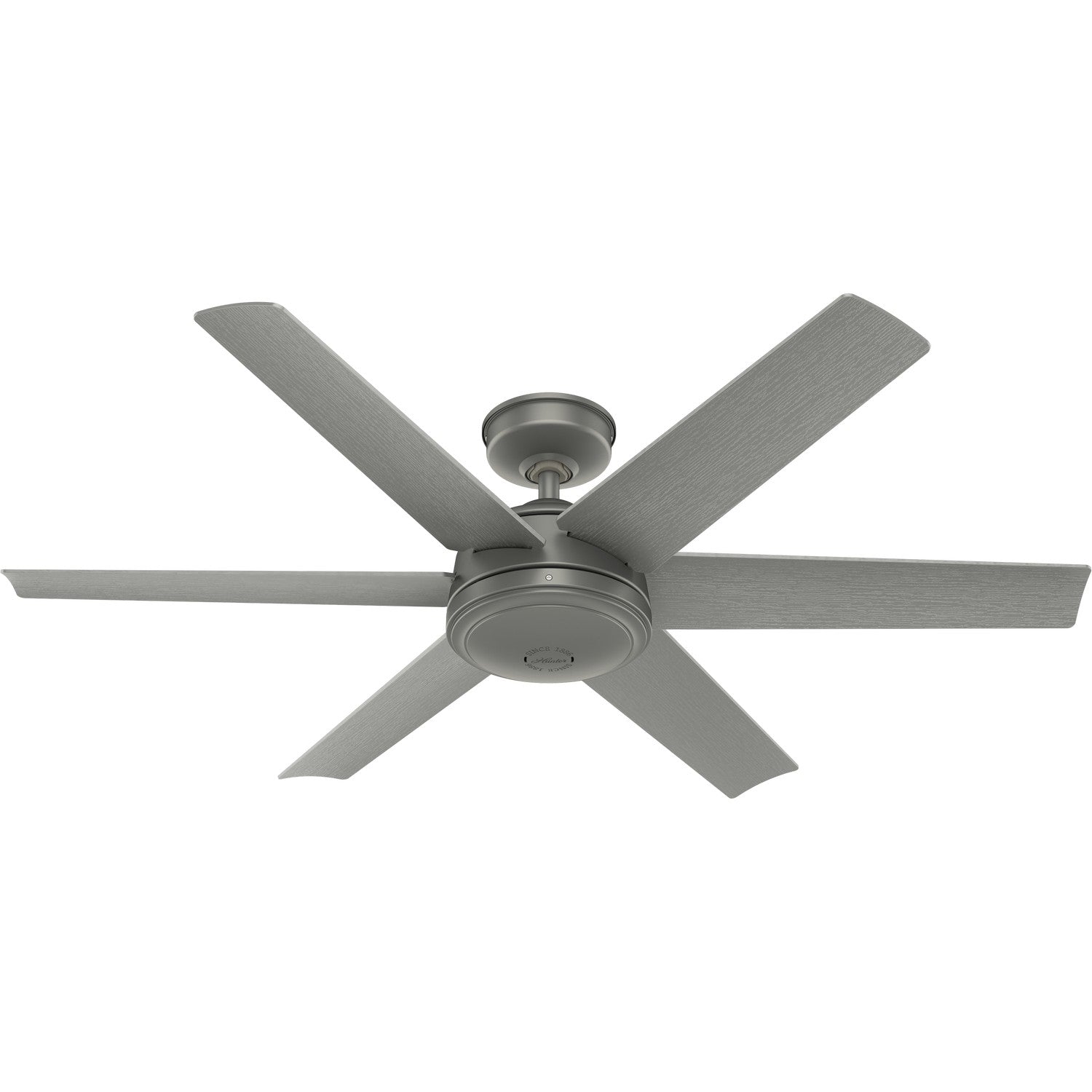 Hunter - 51202 - 52" Ceiling Fan - Jetty - Matte Silver