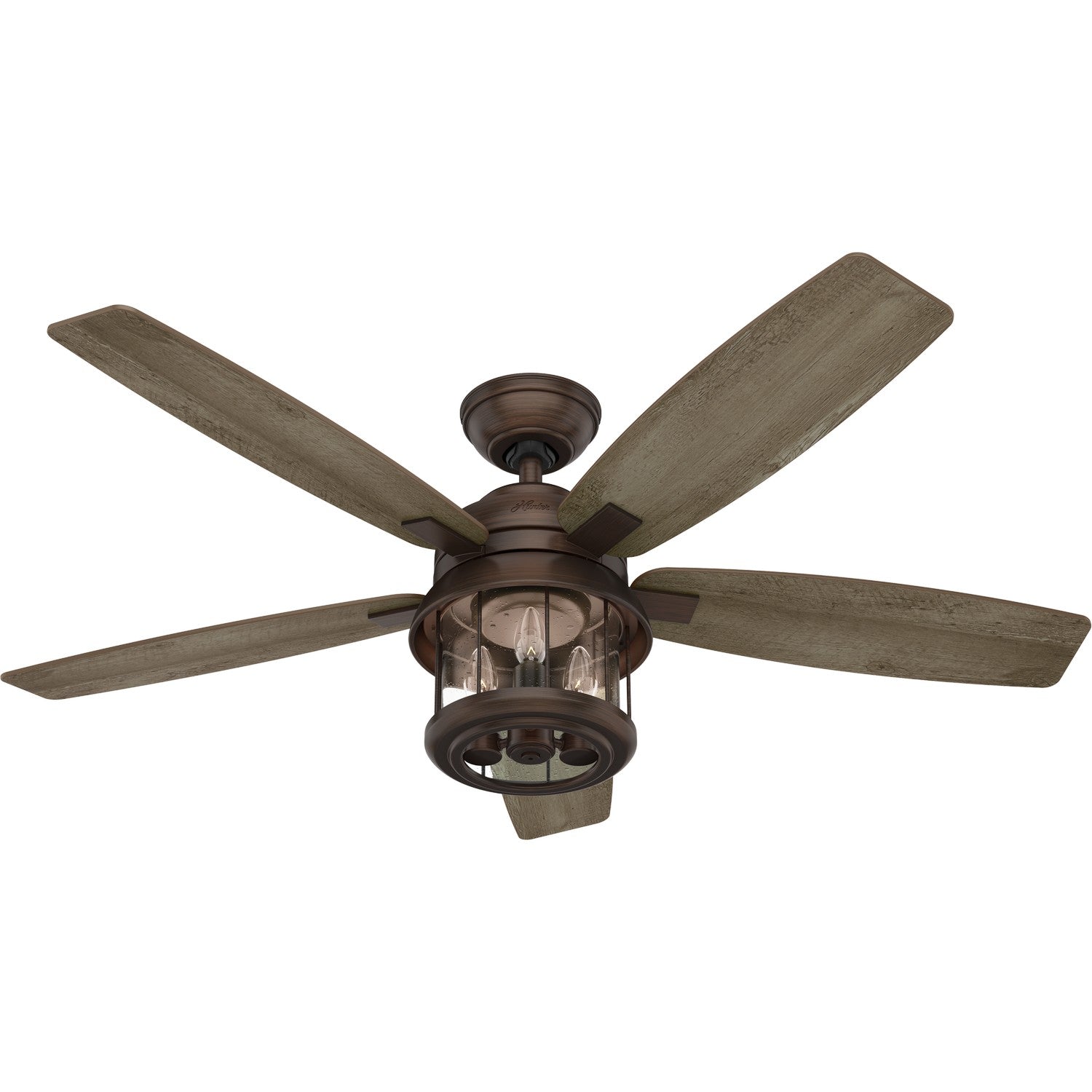 Hunter - 51469 - 52" Ceiling Fan - Coral Bay - Weathered Copper