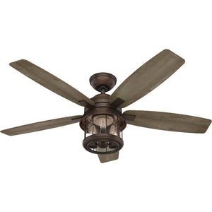 Hunter - 51469 - 52" Ceiling Fan - Coral Bay - Weathered Copper