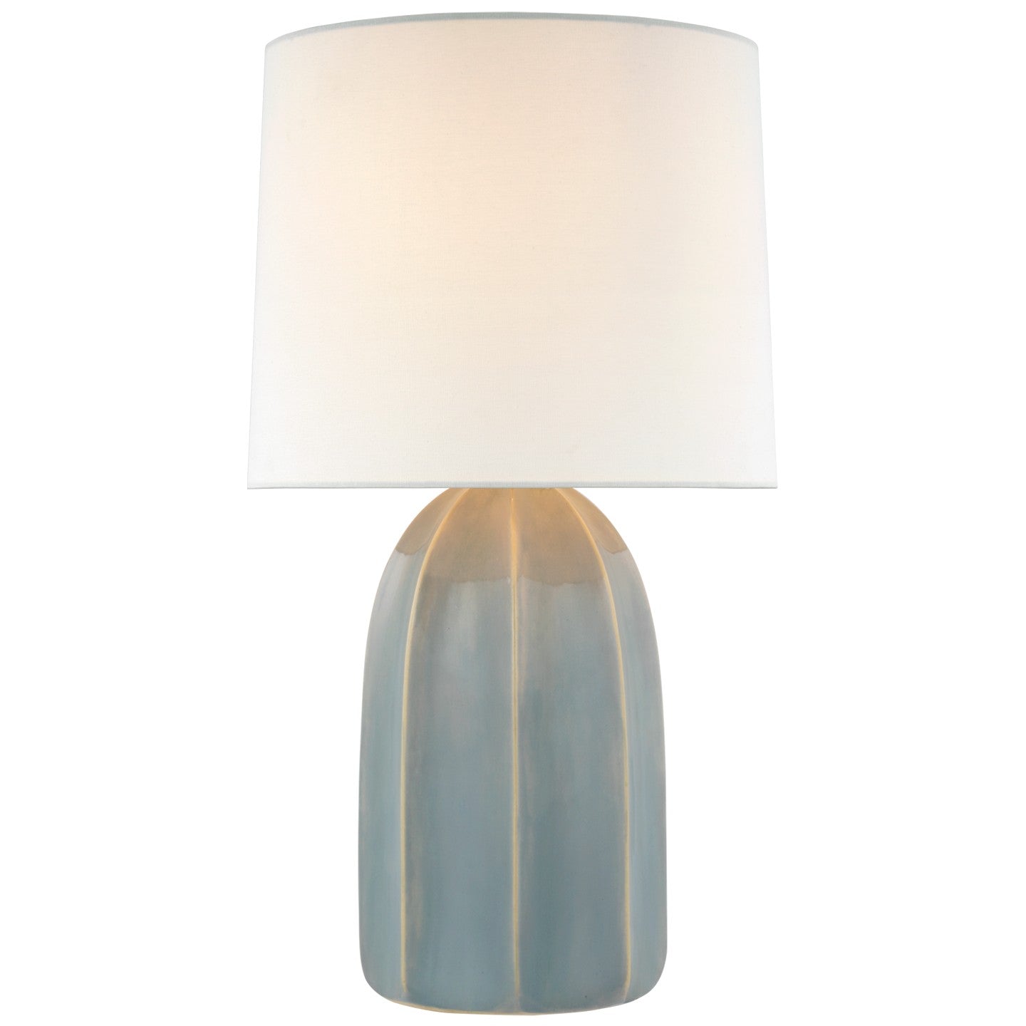 Visual Comfort Signature - BBL 3620SGY-L - LED Table Lamp - Melanie - Sky Gray