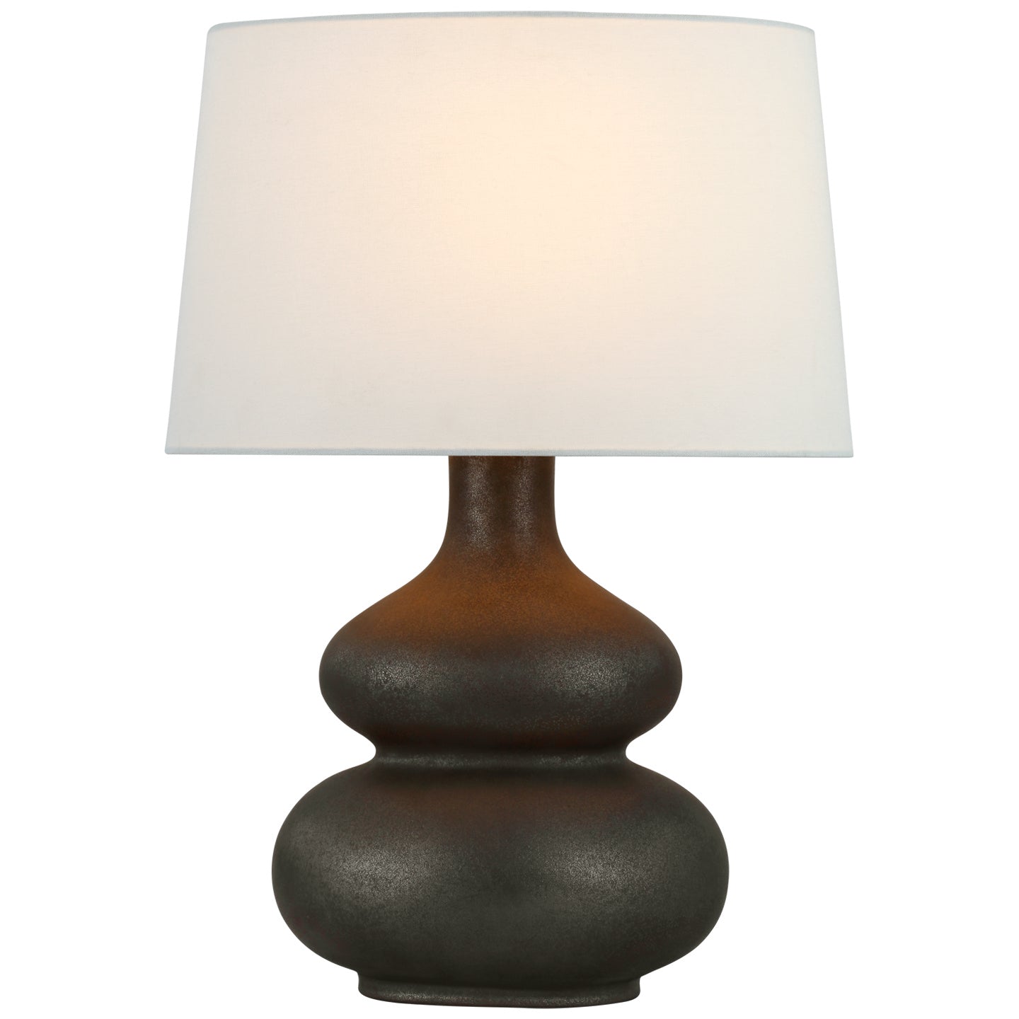 Visual Comfort Signature - CHA 8686SBM-L - LED Table Lamp - Lismore - Stained Black Metallic