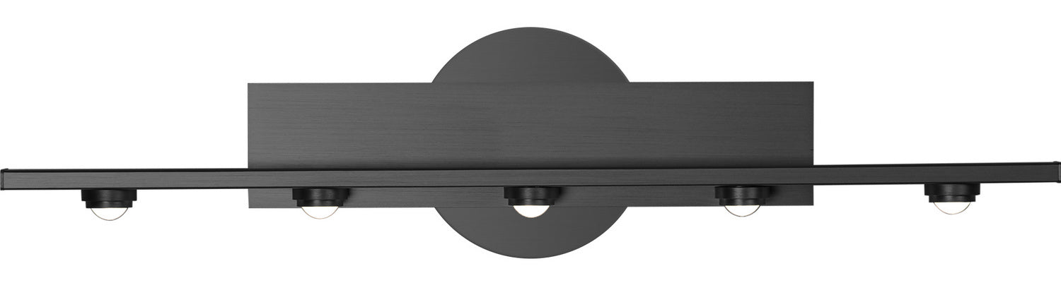 PageOne - PW030027-SDG - LED Wall Sconce - Leonardo - Satin Dark Gray