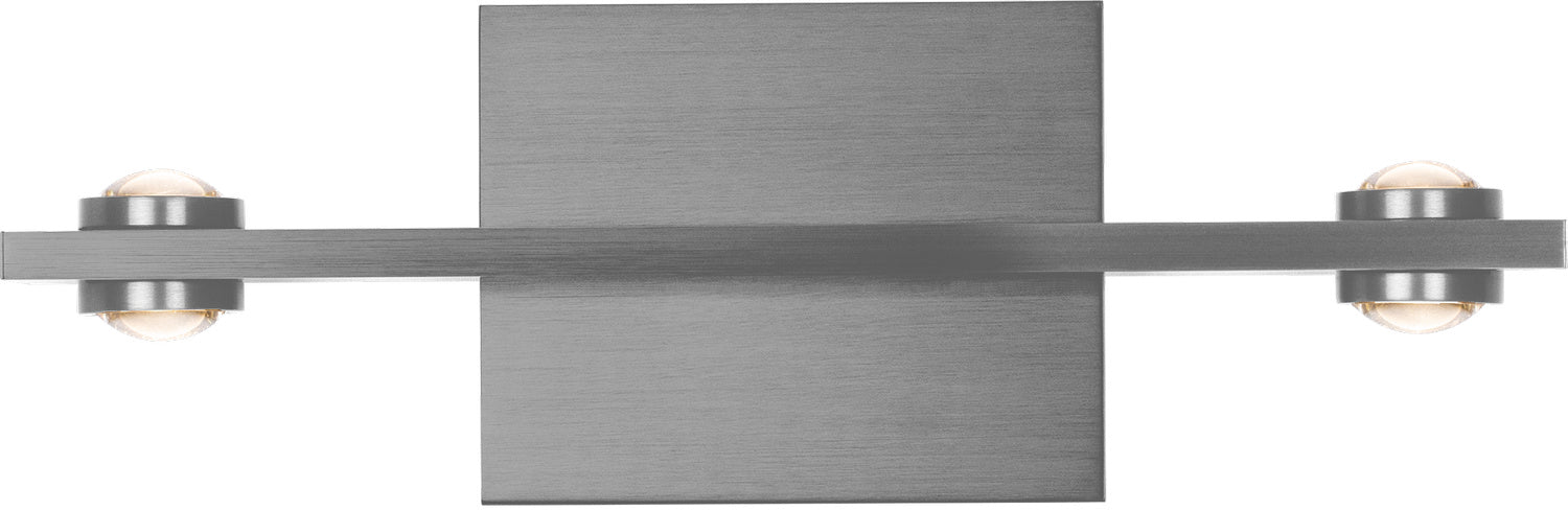 PageOne - PW131321-AL - LED Wall Sconce - Aurora - Brushed Aluminum