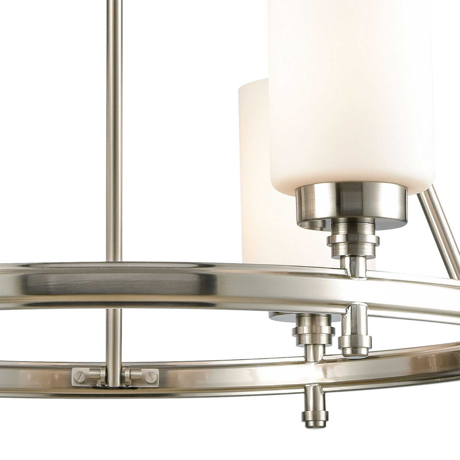 ELK Home - 11667/6 - Six Light Chandelier - Dawson - Satin Nickel