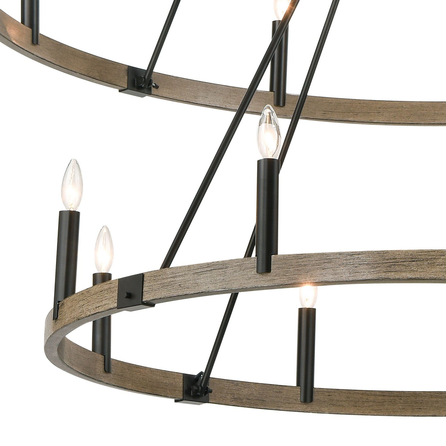 ELK Home - 12320/8+8 - 16 Light Chandelier - Transitions - Oil Rubbed Bronze