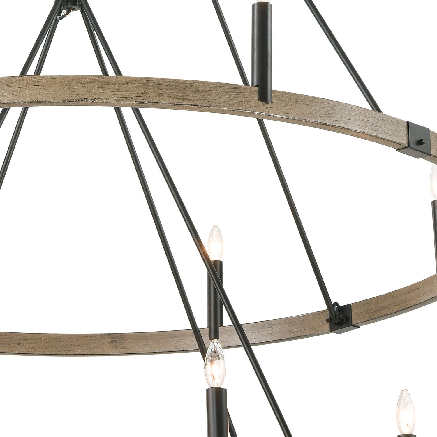 ELK Home - 12320/8+8 - 16 Light Chandelier - Transitions - Oil Rubbed Bronze