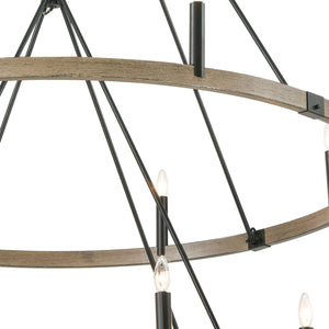 ELK Home - 12320/8+8 - 16 Light Chandelier - Transitions - Oil Rubbed Bronze