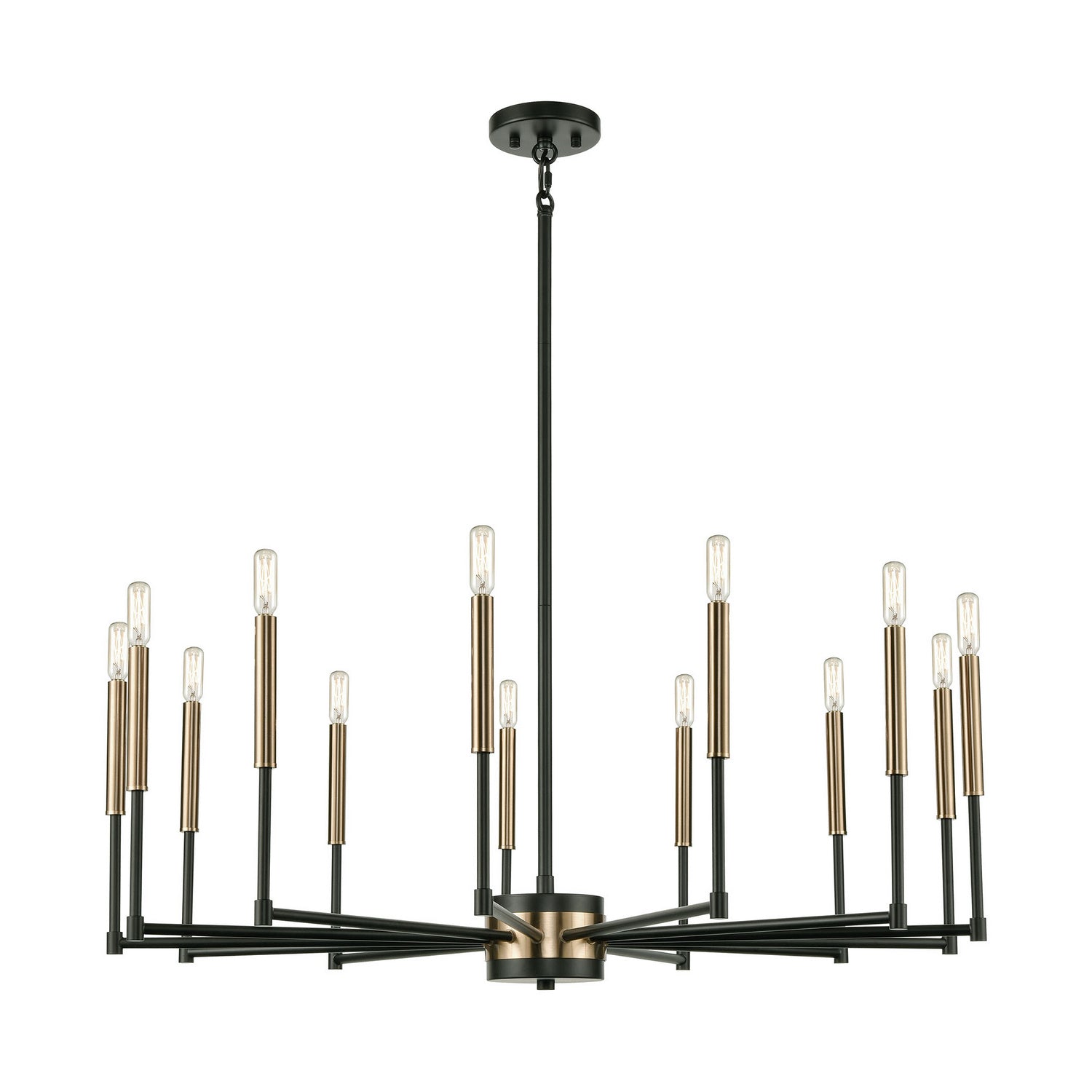 ELK Home - 15279/13 - 13 Light Chandelier - Livingston - Matte Black