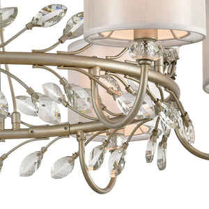 ELK Home - 16285/6 - Six Light Chandelier - Asbury - Aged Silver