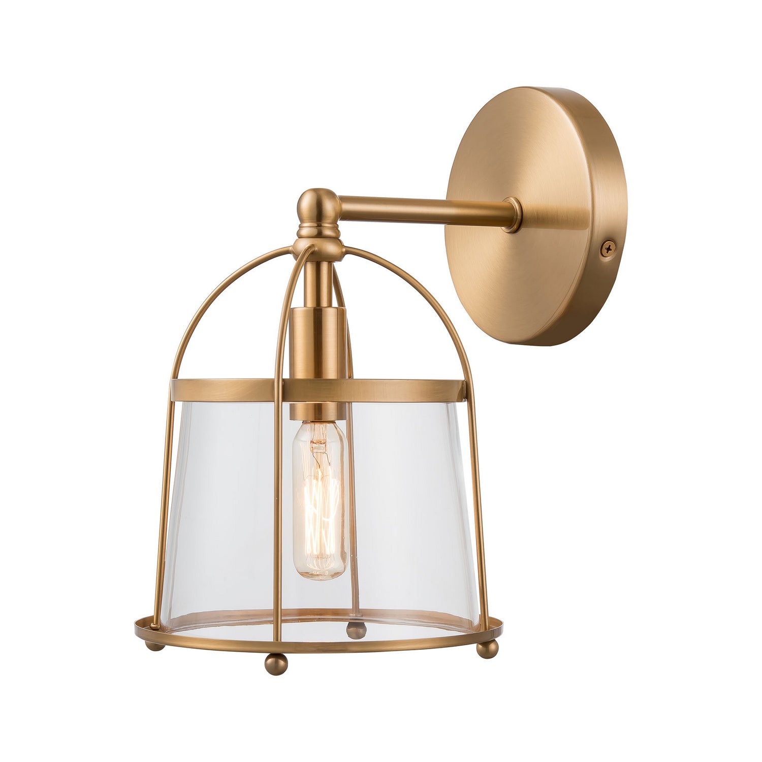 ELK Home - 18450/1 - One Light Wall Sconce - Merrick - Satin Brass