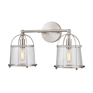 ELK Home - 18461/2 - Two Light Vanity - Merrick - Satin Nickel