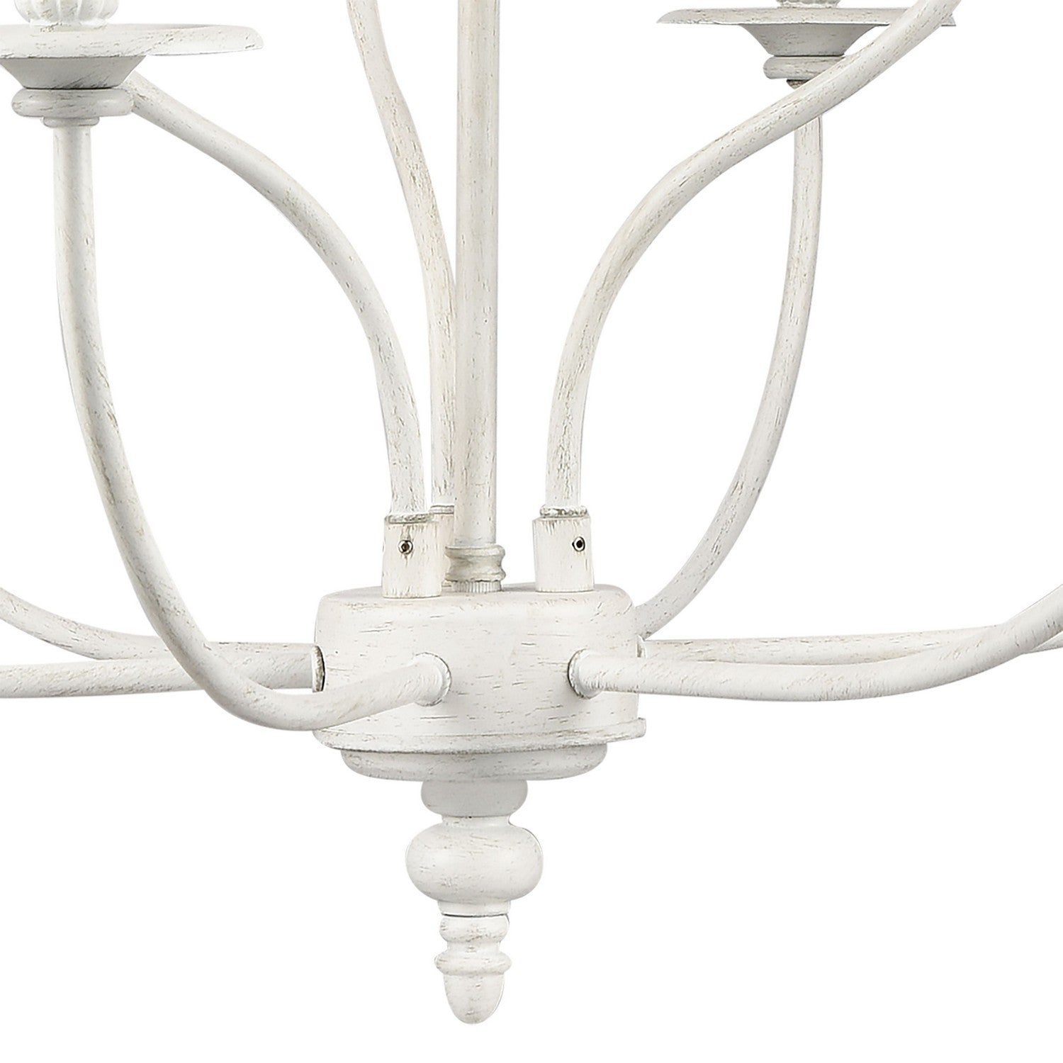 ELK Home - 28903/6+3 - Nine Light Chandelier - Hartford - Farmhouse White