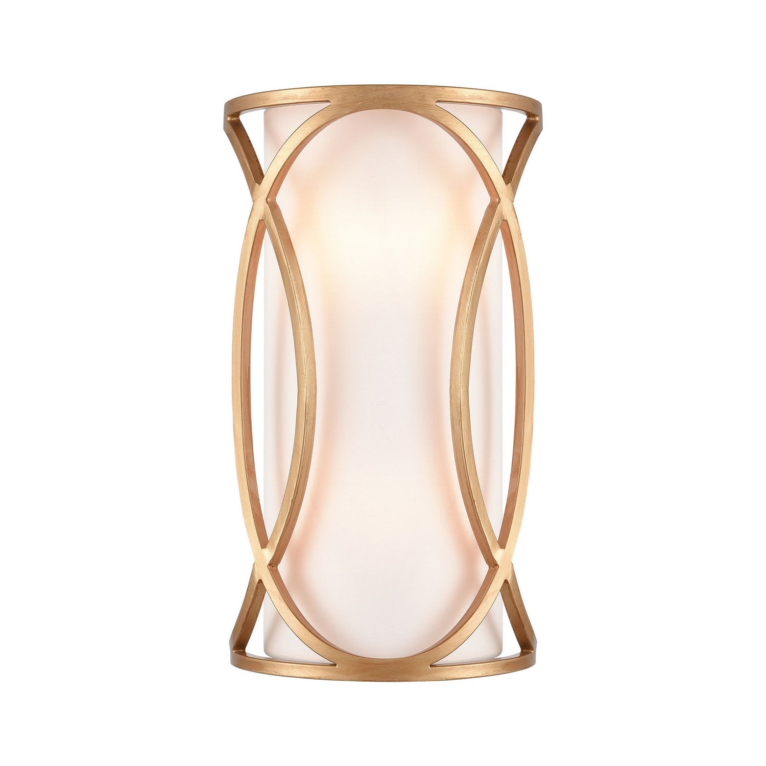 ELK Home - 33421/2 - Two Light Wall Sconce - Ringlets - Matte Gold