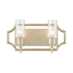 ELK Home - 33442/2 - Two Light Vanity - Cheswick - Aged Silver