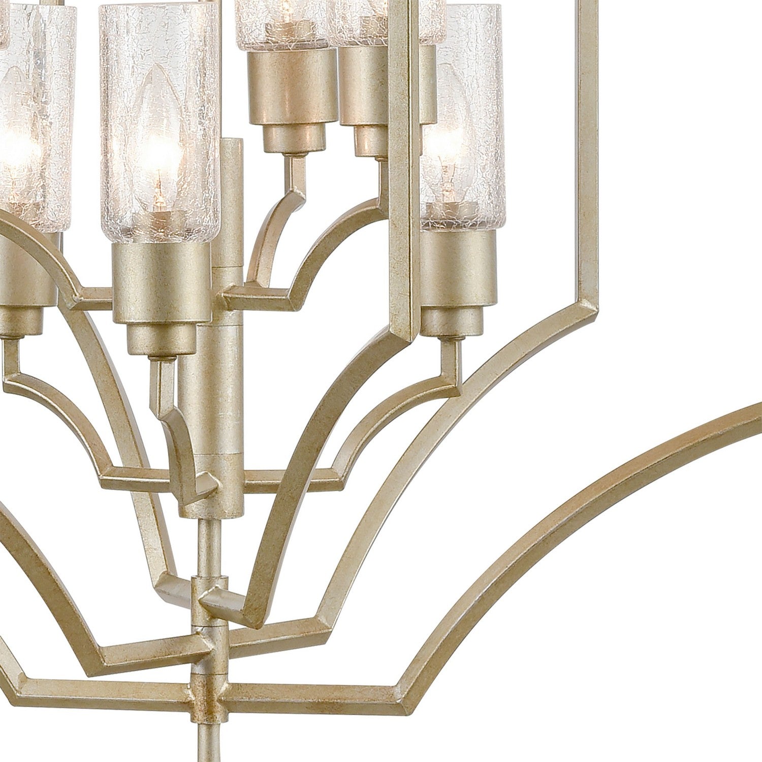 ELK Home - 33446/6 - Six Light Chandelier - Cheswick - Aged Silver