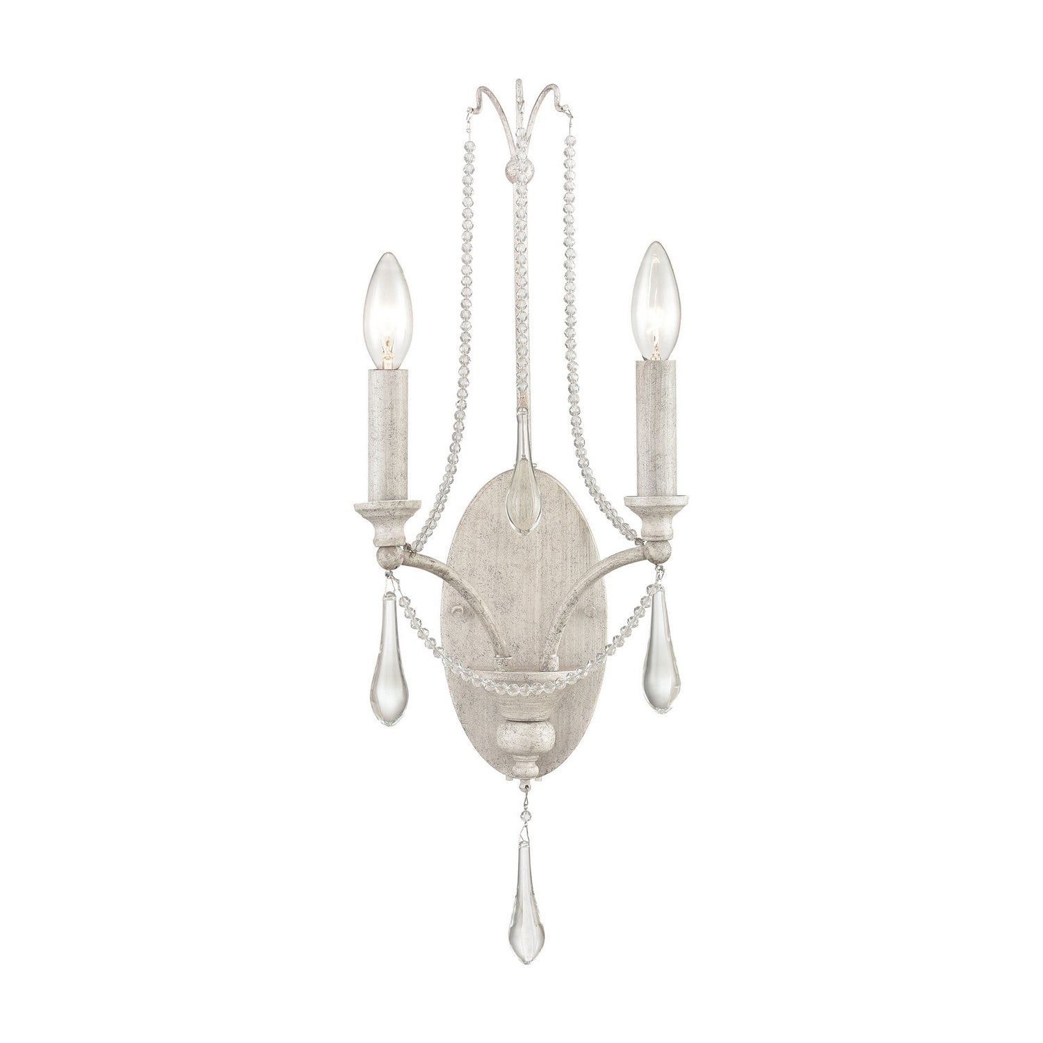 ELK Home - 33471/2 - Two Light Wall Sconce - French Parlor - Vintage White