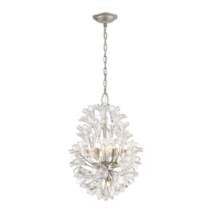 ELK Home - 33486/9 - Nine Light Chandelier - Celene - Aged Silver