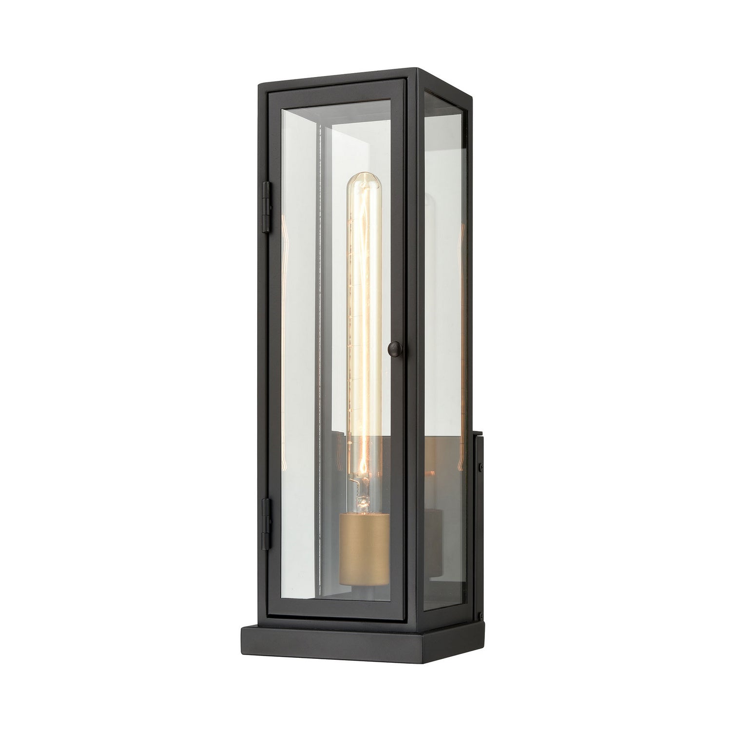 ELK Home - 45503/1 - One Light Outdoor Wall Sconce - Foundation - Matte Black