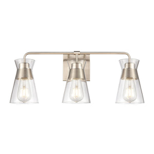 ELK Home - 47602/3 - Three Light Vanity - Brookville - Satin Nickel