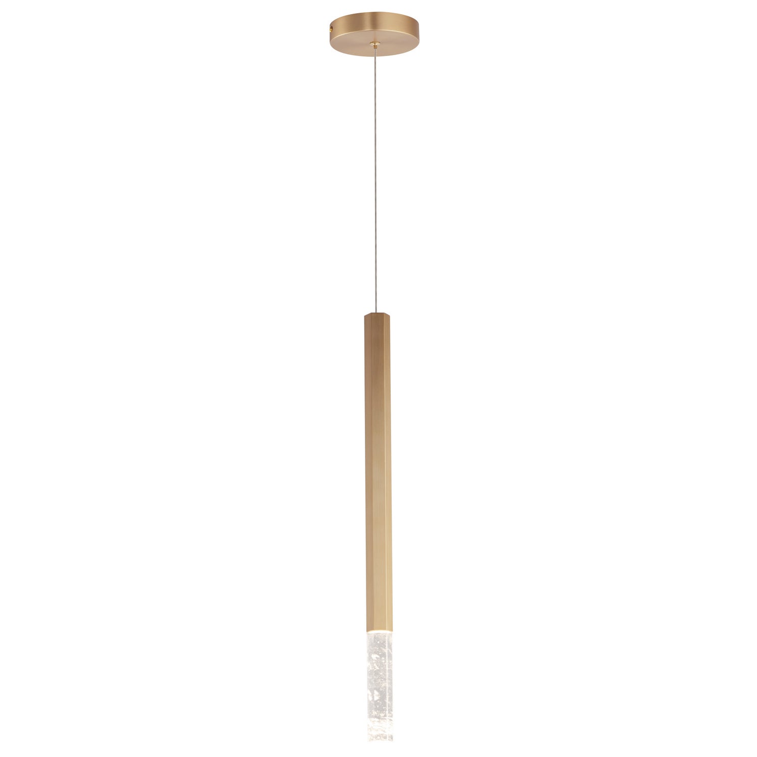 ET2 - E11022-95GLD - LED Pendant - Diaphane - Gold