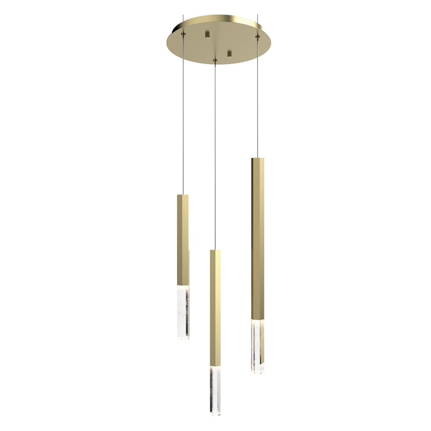 ET2 - E11023-95GLD - LED Pendant - Diaphane - Gold