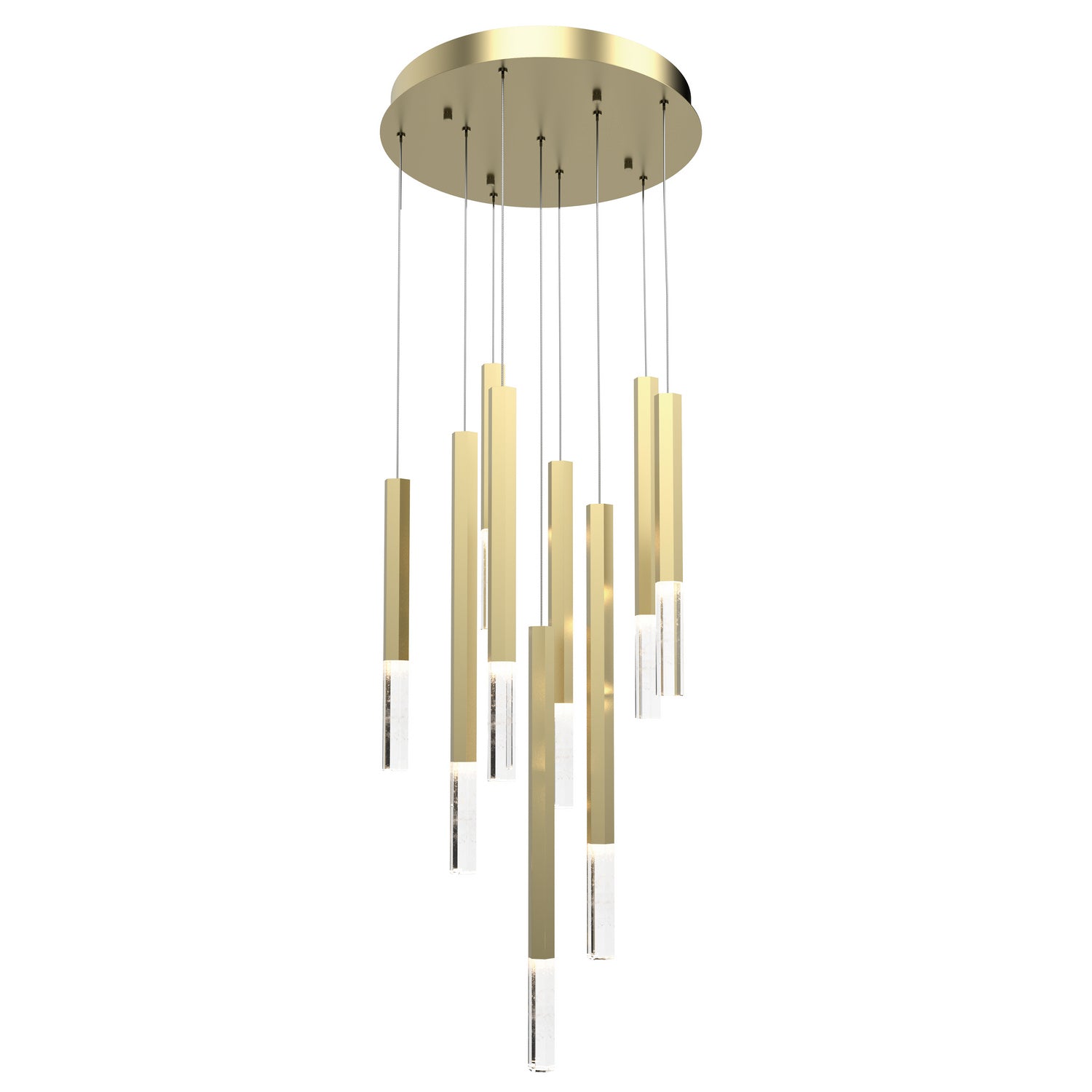 ET2 - E11029-95GLD - LED Pendant - Diaphane - Gold