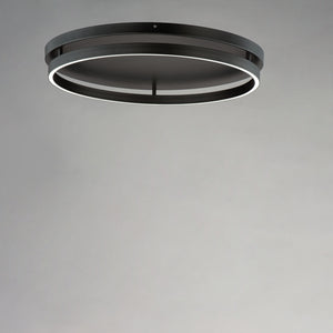 ET2 - E22720-BK - LED Flush Mount - Groove WiZ - Black