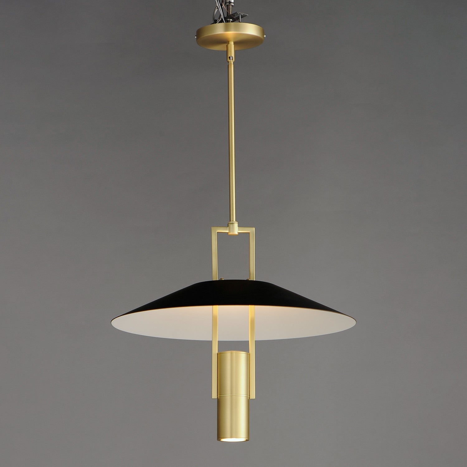 Maxim - 10098BKSBR - LED Pendant - Tahoe - Black / Satin Brass