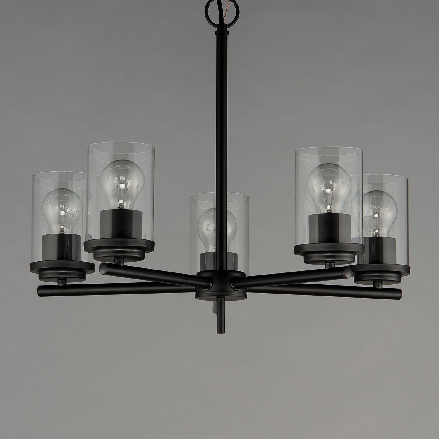 Maxim - 10205CLBK - Five Light Chandelier - Corona - Black