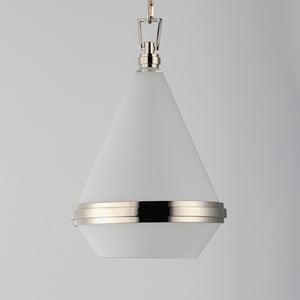 Maxim - 10372WTPN - One Light Mini Pendant - Giza - Polished Nickel