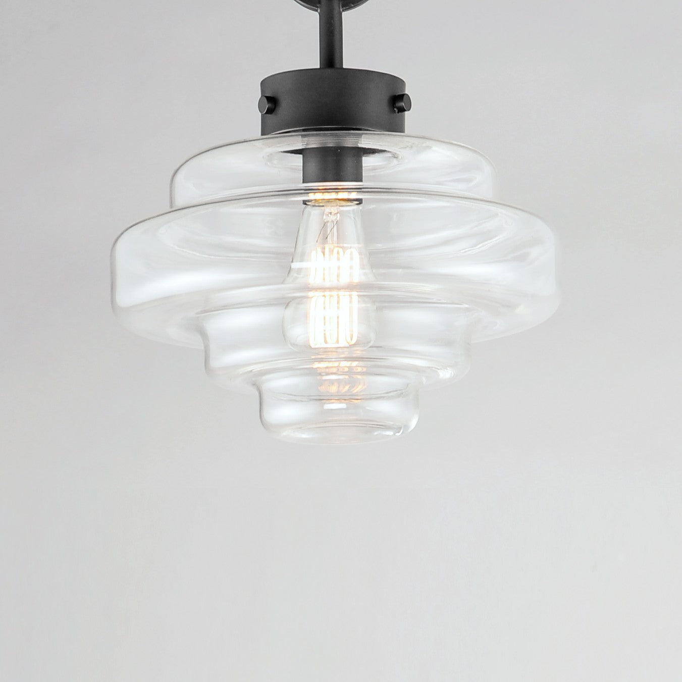 Maxim - 11122CLBK - One Light Pendant - Harbor - Black