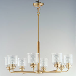 Maxim - 12268CDHR - Eight Light Chandelier - Acadia - Heritage