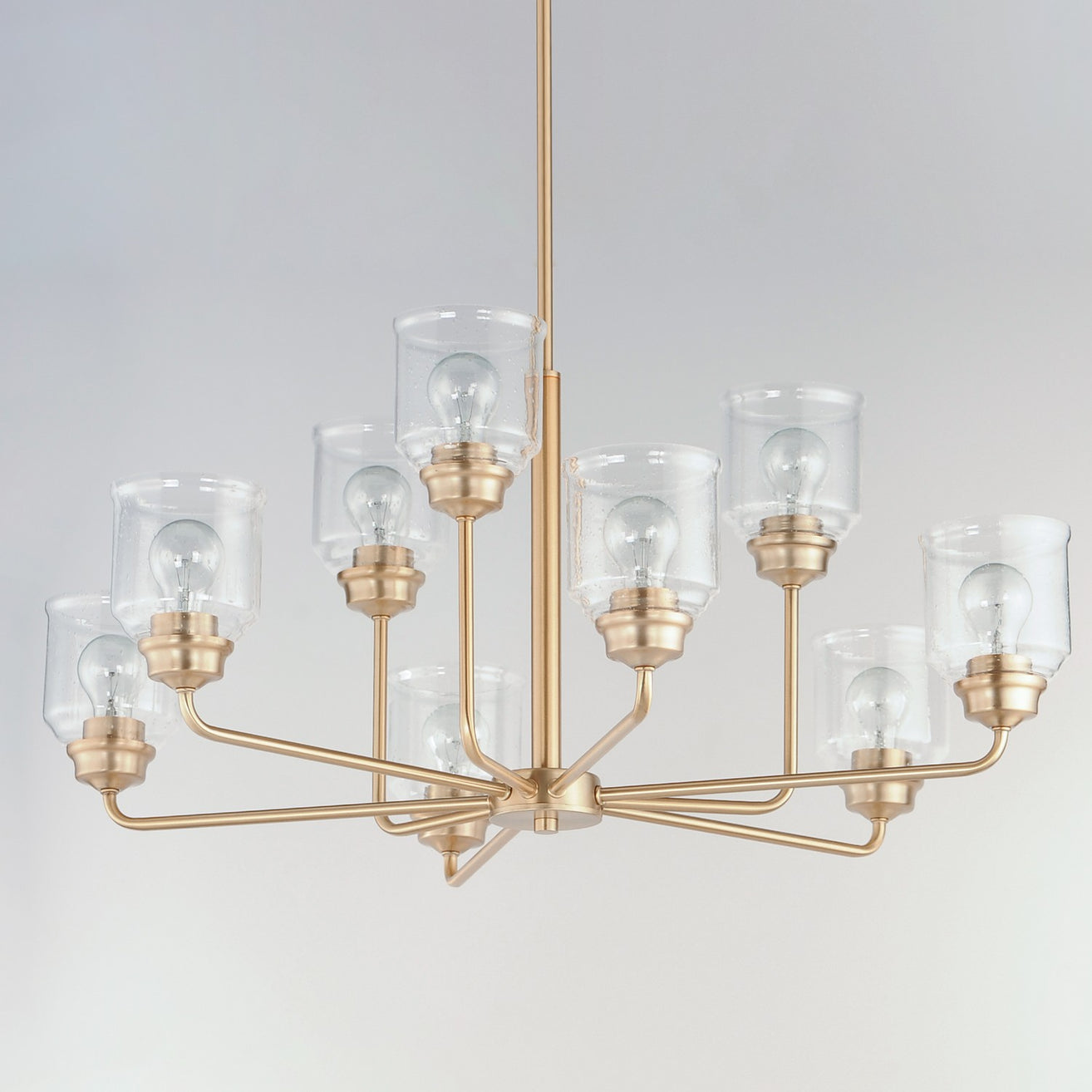 Maxim - 12277CDHR - Nine Light Chandelier - Acadia - Heritage