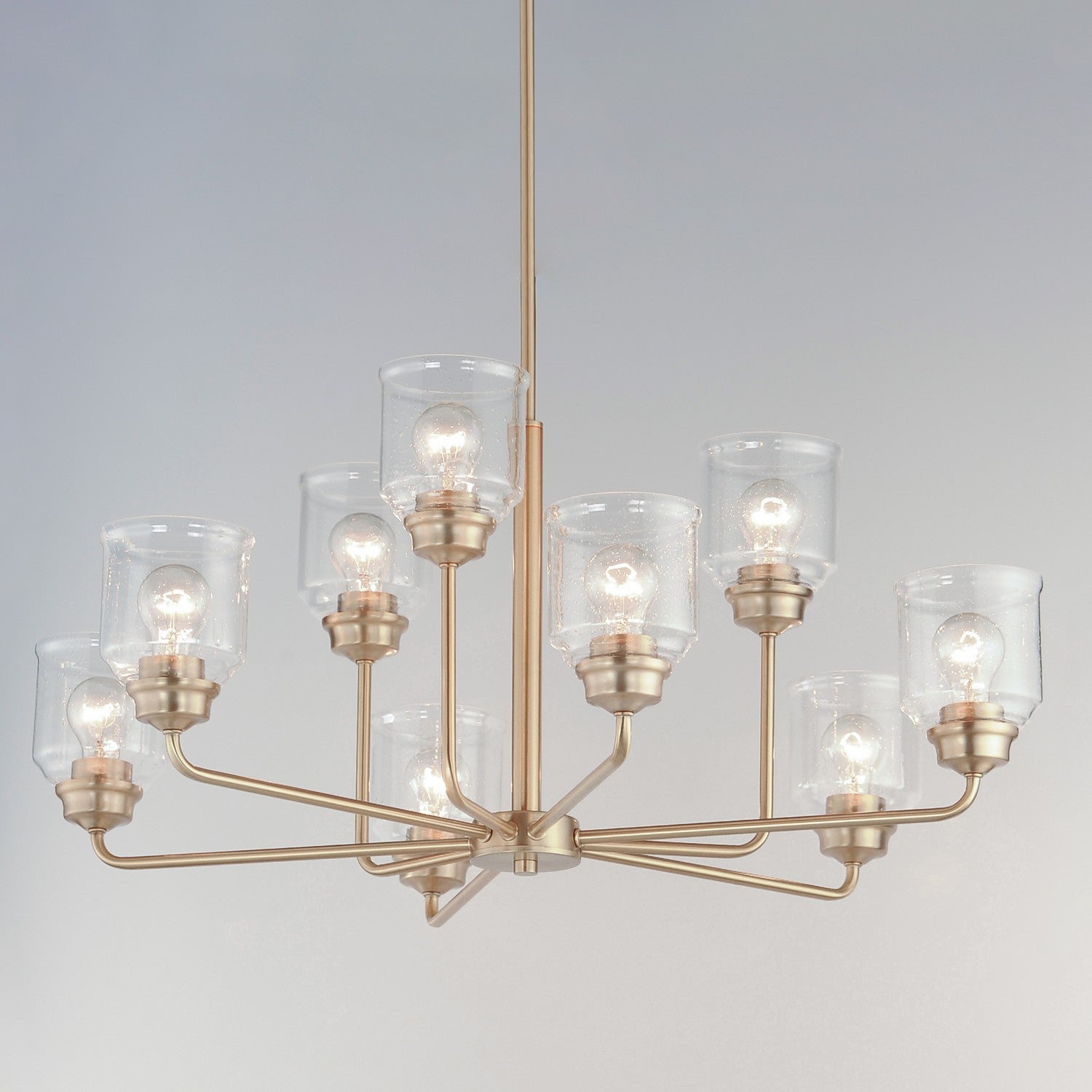 Maxim - 12277CDHR - Nine Light Chandelier - Acadia - Heritage