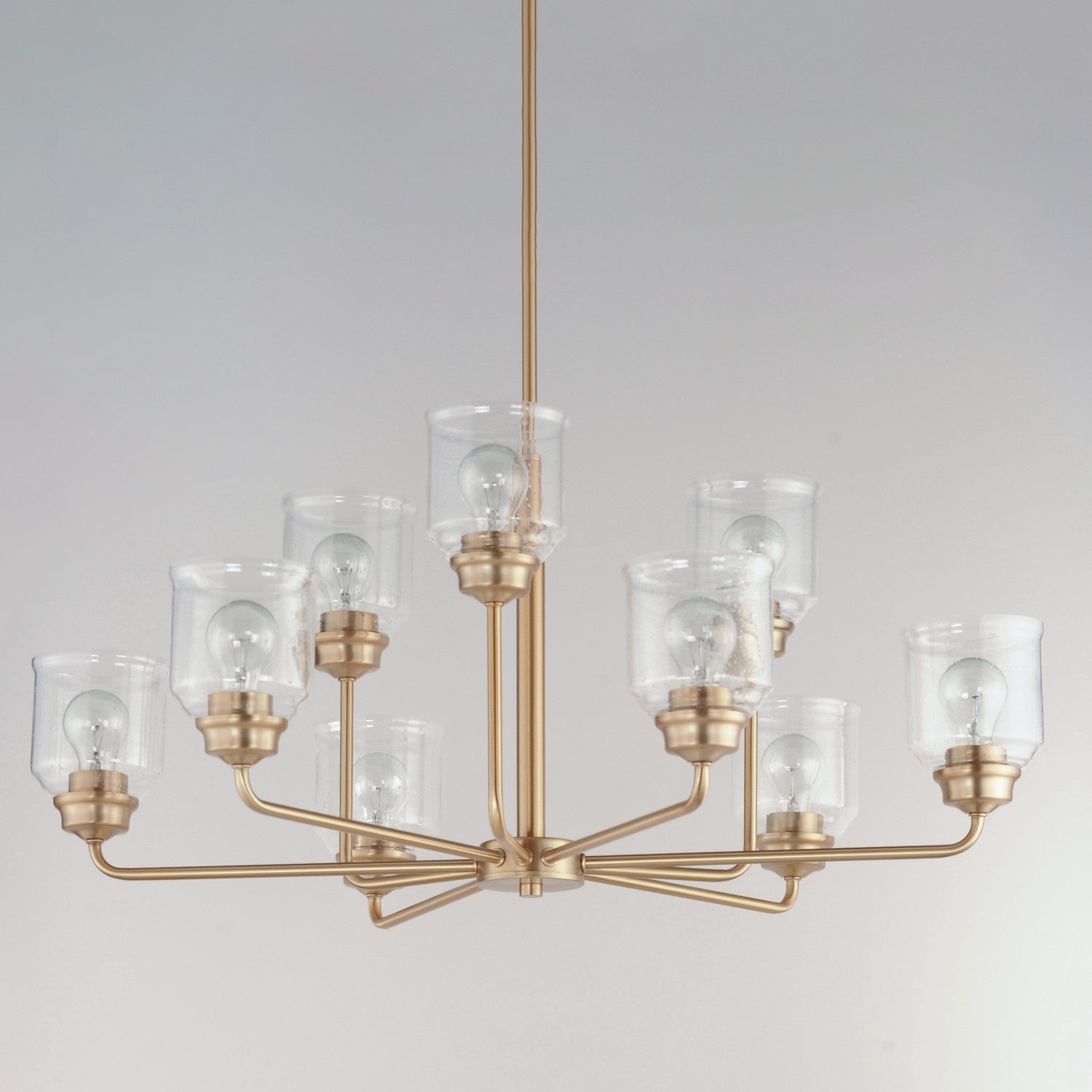 Maxim - 12277CDHR - Nine Light Chandelier - Acadia - Heritage