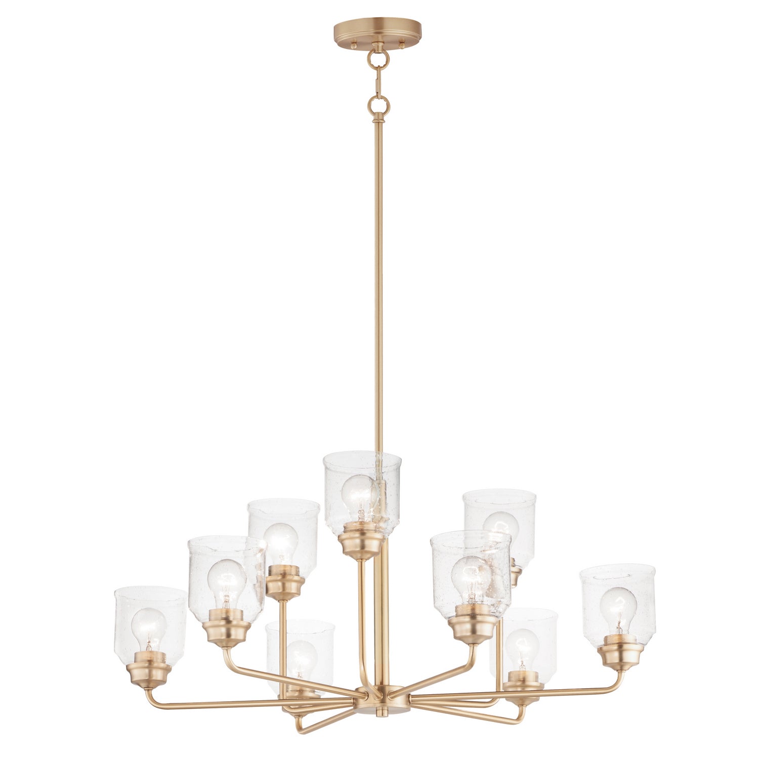 Maxim - 12277CDHR - Nine Light Chandelier - Acadia - Heritage