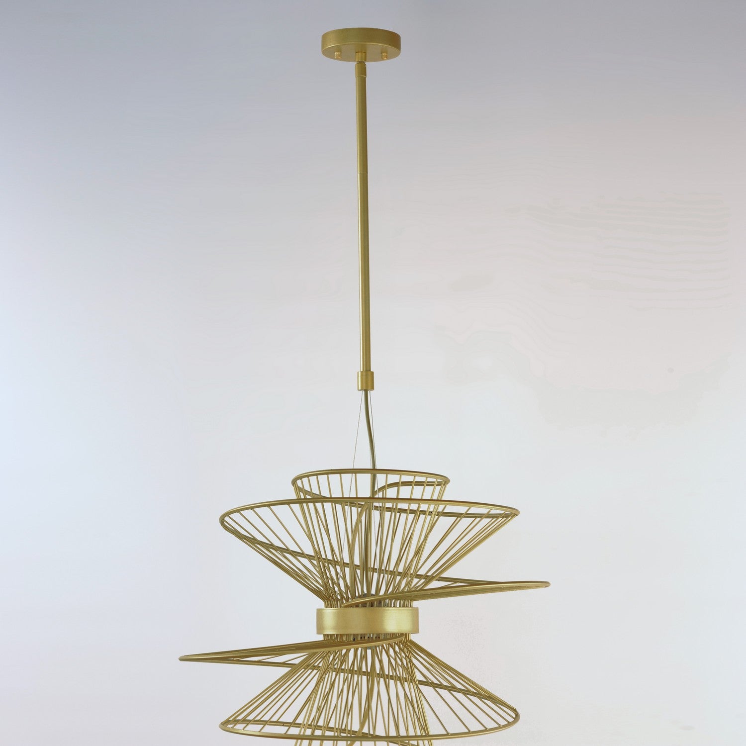 Maxim - 24174NAB - LED Pendant - Zeta - Natural Aged Brass