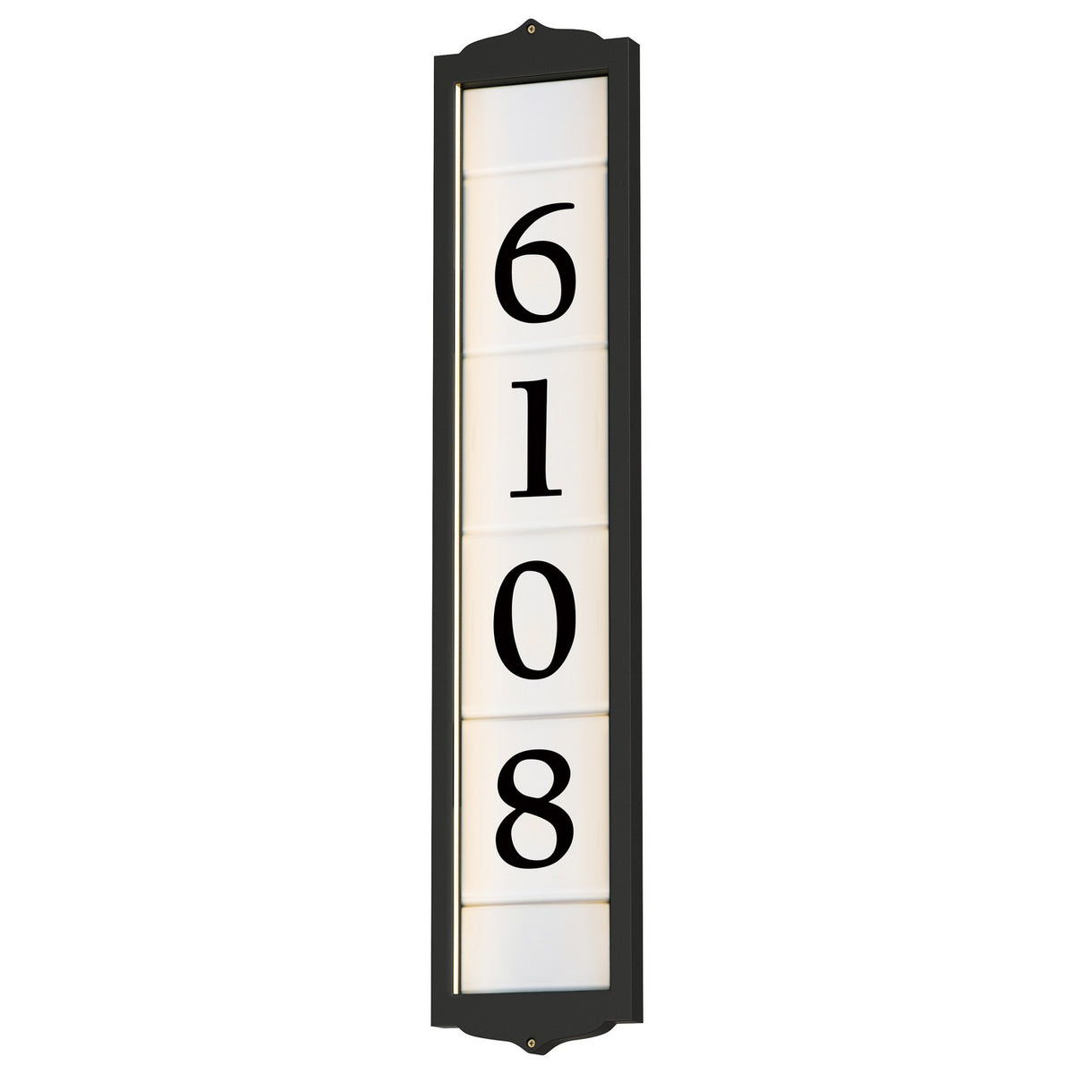 Maxim - 53650BK - LED Address Frame - Address - Black