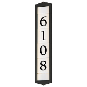 Maxim - 53650BK - LED Address Frame - Address - Black